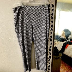 Charter Club - nautical capri with tummy hiding liner